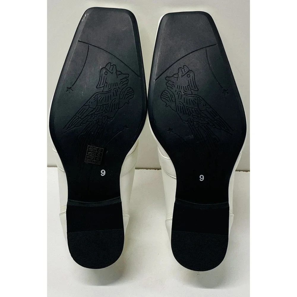 Alberto Fellini Men's‎ White Leather Dress Shoes Made In Italy Size 9 M Italy